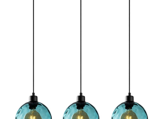 Φωτιστικό Οροφής - Ράγα Benek 521SHN3552 70x20x120cm 3xE27 40W Blue Opviq