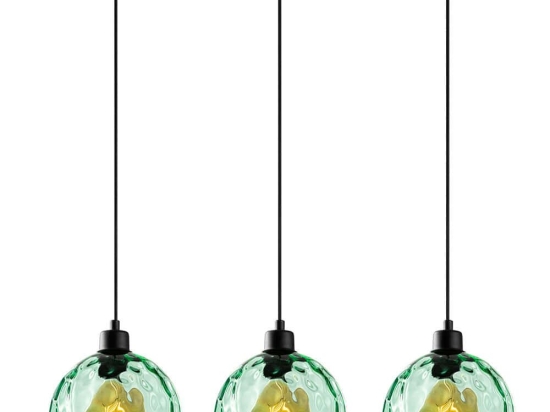 Φωτιστικό Οροφής - Ράγα Benek 521SHN3555 70x20x120cm 3xE27 40W Green Opviq