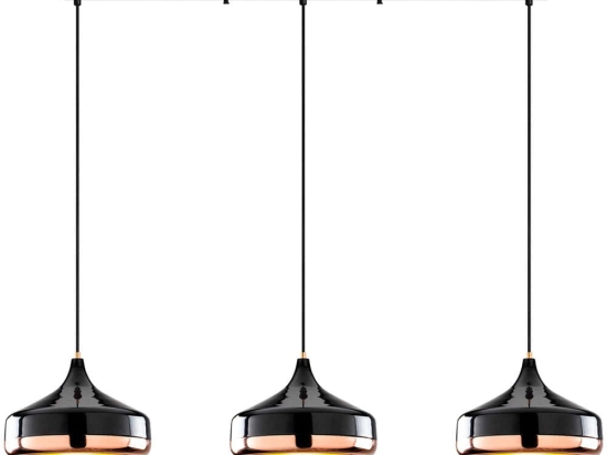 Φωτιστικό Οροφής - Ράγα Yildo 892OPV2128 146x36x122cm 3xE27 40W Black Opviq