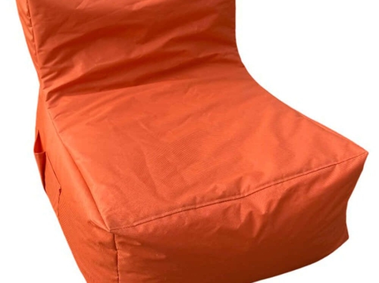Πουφ Αδιάβροχο Sedir 535PFT1206 75x95x70cm Orange