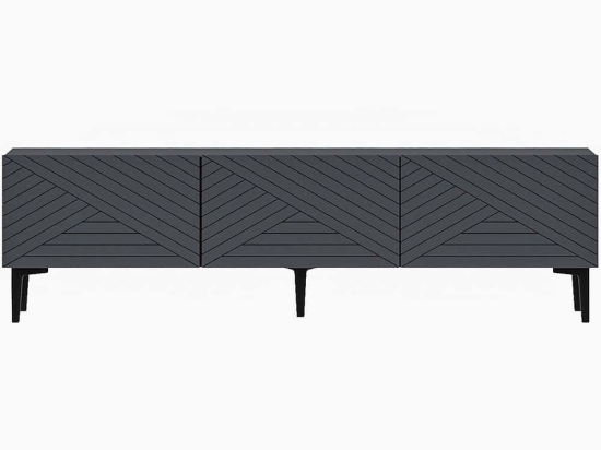 Έπιπλο Τηλεόρασης Felix 327ODS1261 160x31,4x44,1cm Anthracite