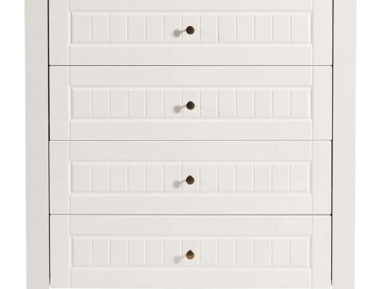 Συρταριέρα Tuval 230TVL1305 90x44x95cm White-Oak