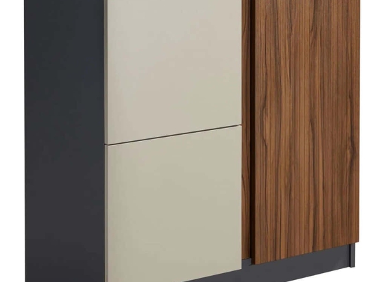 Ντουλάπι Tuval 230TVL1508 90x47x90cm Multi Μοριοσανίδα,Mdf