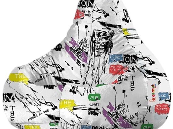Πουφ Αδιάβροχο Futurista 248FRN1584 105x100cm Multi