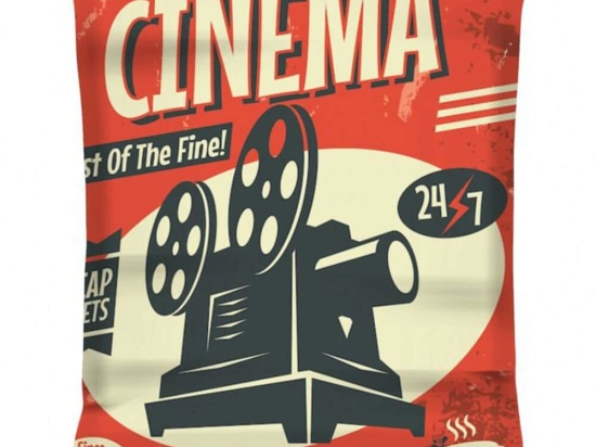 Πουφ - Μαξιλάρα Αδιάβροχο Giant Cinema 248FRN1590 140x30x180cm Multi