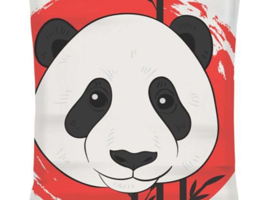 Πουφ - Μαξιλάρα Αδιάβροχο Giant Panda 248FRN1599 140x30x180cm Multi