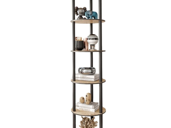 Ραφιέρα Δαπέδου 282PTR1125 Φ34x175cm Oak