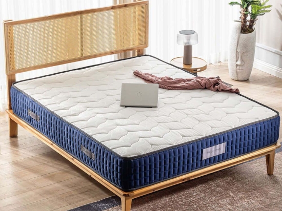 Στρώμα Masaj Terapi 523MRL1159 90x200cm White-Blue Μονό