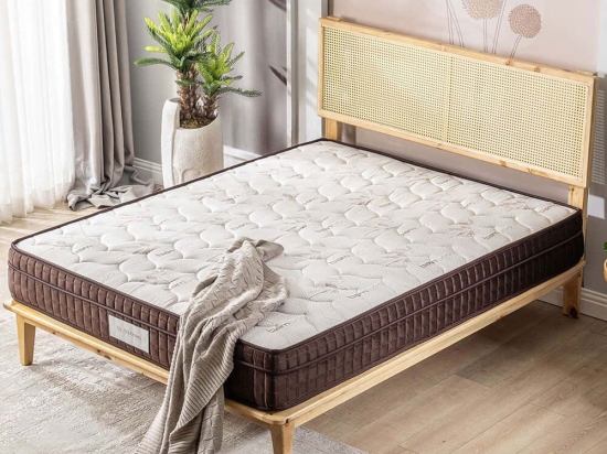 Στρώμα Super Bamboo 523MRL1220 180x200cm Brown King Size