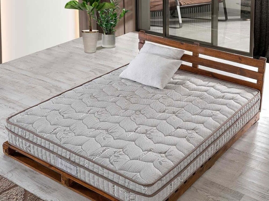Στρώμα Optimum 523MRL1237 160x200cm Light Brown Υπέρδιπλo