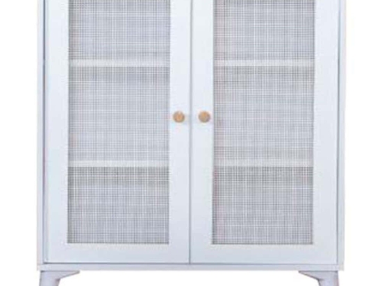 Ντουλάπι Calvin 277WLN1105 90x41x105cm White-Oak Mdf