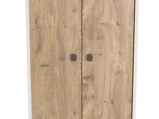 Ντουλάπι Melo 768ESL1104 59x30x91cm Pine-White Πλαστικό,Μοριοσανίδα