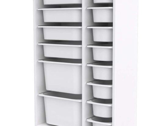Συρταριέρα Παιδική Rine 768ESL1154 69,5x30x109cm White