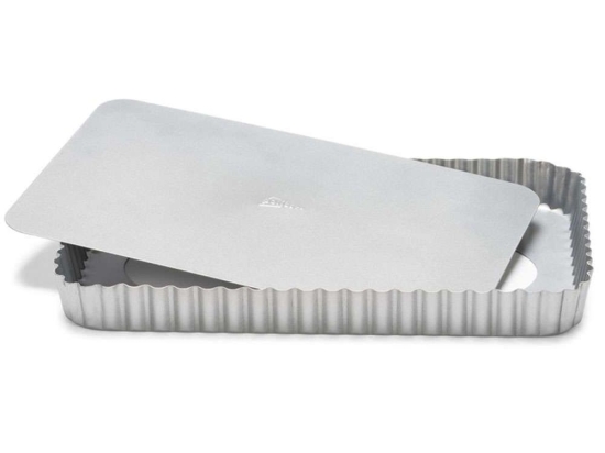 Φόρμα Τάρτας Αντικολλητική Silver Top 221.03568 32x22x2,8cm Silver Patisse Ανοξείδωτο Ατσάλι