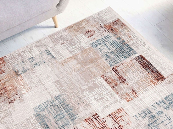 Χαλί Akropolis 425 Grey-Salmon Kayoom 200X300cm