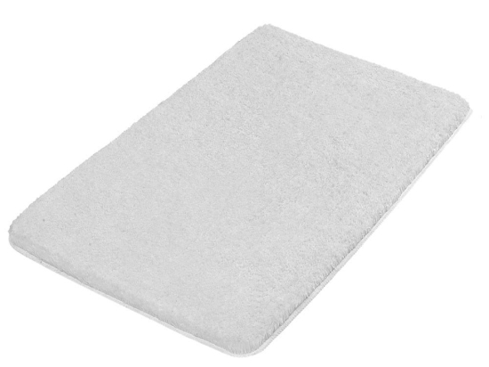 Πατάκι Μπάνιου Meadow 9116 Silver Grey Kleine Wolke 80x140 Πολυέστερ