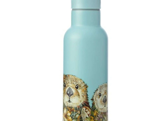 Ισοθερμικό Μπουκάλι Wild Planet Βίδρες JR0140 500ml Multi-Blue Maxwell&Williams