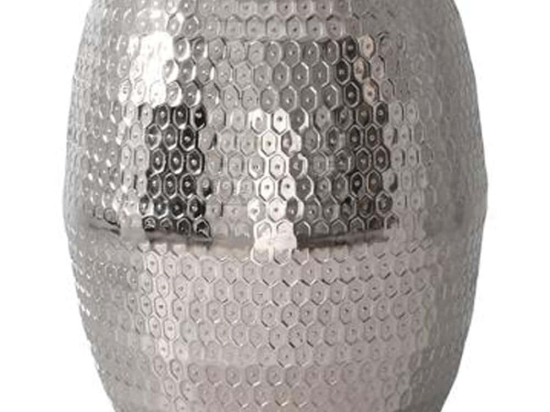 Σκαμπό 953-124-001 38x46cm Silver