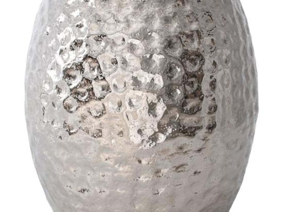 Σκαμπό 953-124-004 44x46cm Silver