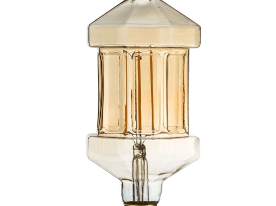 Λαμπτήρας Led Lantern 99026 Φ9,5xΥ21,5cm E27 8W 650lm Dimmable 2200K Honey Globostar 8W