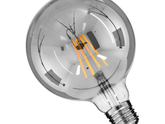 Λαμπτήρας Led Long Filament 99073 G125 E27 8W 800lm Dimmable Fume GloboStar 8W