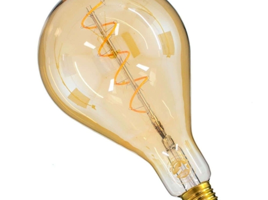 Λαμπτήρας Led Soft Spiral Filament 99164 PS30 E27 6W Dimmable Honey GloboStar 6W