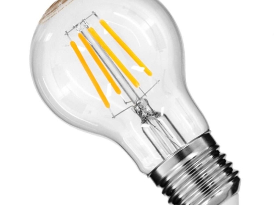 Λαμπτήρας Led Filament 99243 A60 E27 6W 580lm Dimmable Clear GloboStar 6W