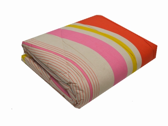 Κουβερλί Amor Beige-Pink Ρυθμός Μονό 160x240cm 100% Βαμβάκι