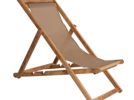Σεζλόνγκ Λήμνος HM11765.05 55,5x97x105cm Χωρίς Μπράτσα Με Πανί Moca Natural