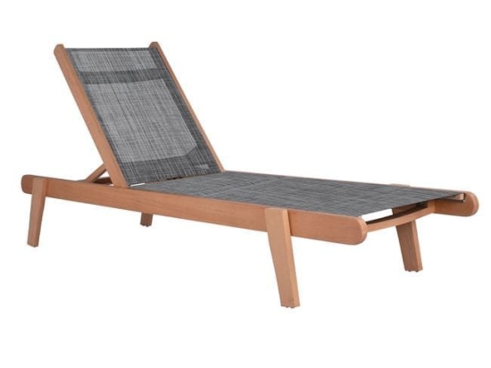 Ξαπλώστρα Επαγγελματική Natural Creta Natural & Grey HM10357.02