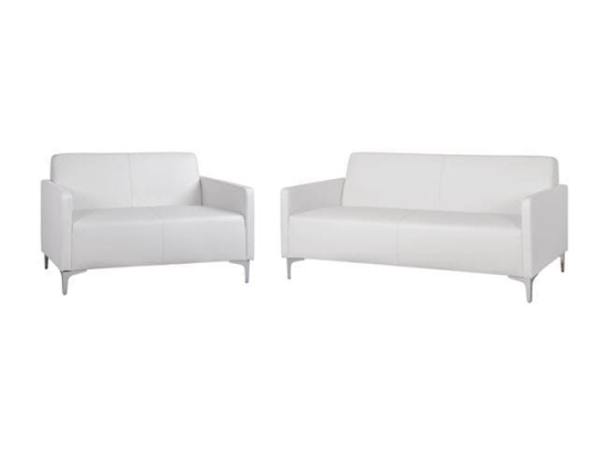 Σαλονιού Σετ 2Τμχ Nellie HM11274.02 White