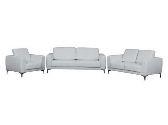 Σετ Σαλόνι 3τμχ Kenzie HM10329.01 Λευκό 142x81x81cm