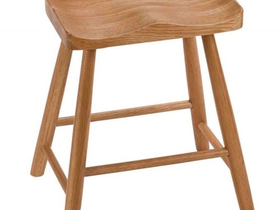 Σκαμπό AH-MU24166 42x32x45cm Natural