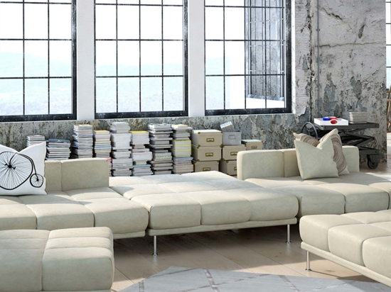 Χαλί Luxury 210 Ivory-Taupe Kayoom 200X290cm