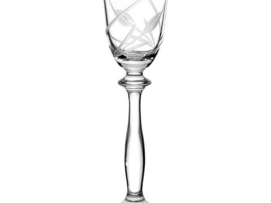 Ποτήρι Κολωνάτο Λικέρ Calla-Angela CLX40600063 60ml Clear Από Κρύσταλλο Βοημίας Κρύσταλλο
