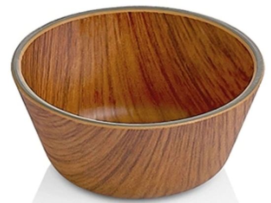 Μπωλ Dip Round 10262 7x3cm Brown Evelin Πολυστερίνη