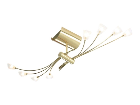 Φωτιστικό Οροφής EKOMX410158A 8xG4 20W Gold Aca