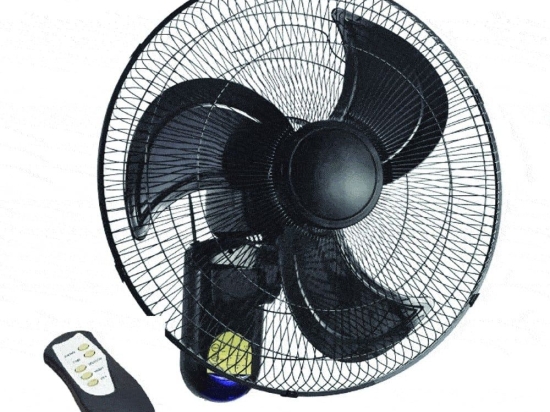 Ανεμιστήρας Επιτοίχιος FANWPB40R Φ45cm 50W Black Aca