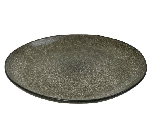Πιάτο Ρηχό Etna FRL112K4 Φ28x3cm Olive Espiel Πηλός