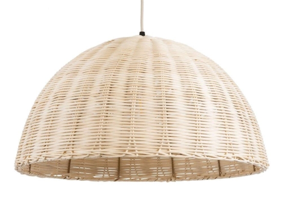 Φωτιστικό Οροφής Montana 02378 Φ50x25cm 1xE27 IP20 Beige GloboStar