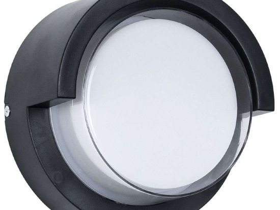Φωτιστικό Τοίχου - Απλίκα Apex 60764 Φ17x9cm Led 1050lm 10W 4500K Black GloboStar