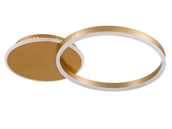 Φωτιστικό Οροφής Venom 61119 Led 45W Φ40cm Gold GloboStar