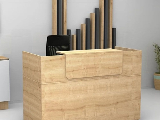 Γραφείο Reception Lemmon 0257190 120x70x110cm Sonoma