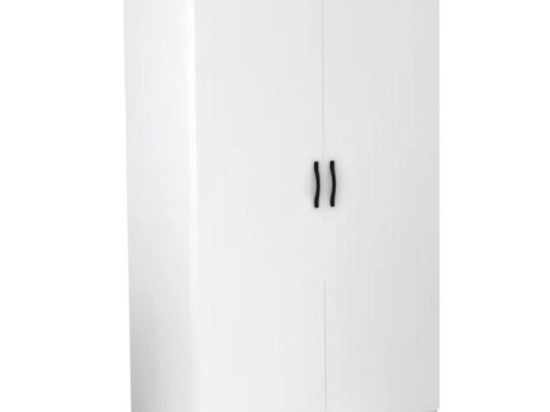 Ντουλάπα Δίφυλλη Victoria 0258621 100x60x181cm White Δίφυλλη