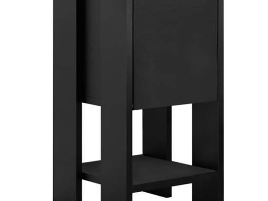 Κομοδίνο Ema 0249816 30x30x55cm Black