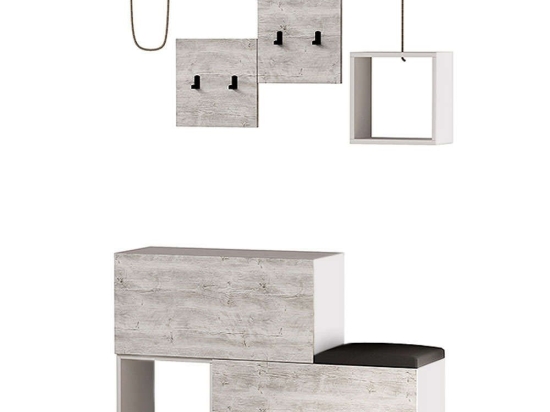 Έπιπλο Εισόδου-Παπουτσοθήκη Holdon 0213970 120x36,5x87,5cm White