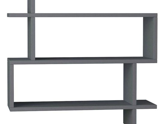 Ραφιέρα Τοίχου Paralel 0207506 70x22x65cm Anthracite