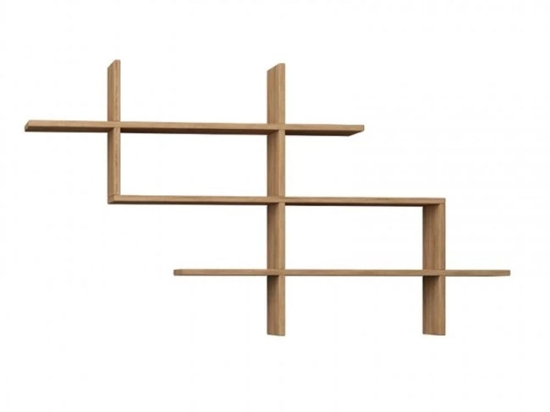 Ραφιέρα Τοίχου Halic 0214158 150x22x82cm Natural