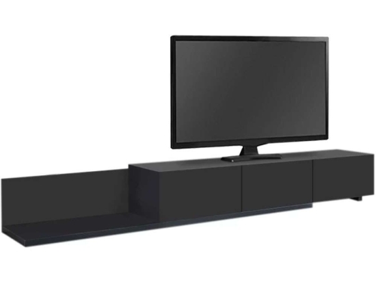 Έπιπλο Τηλεόρασης Enstey 0249137 260x41,8x33,5cm Black