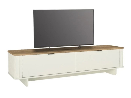Έπιπλο Τηλεόρασης Bohema 0265890 180x47x45,6cm Ivory-Sepet Oak